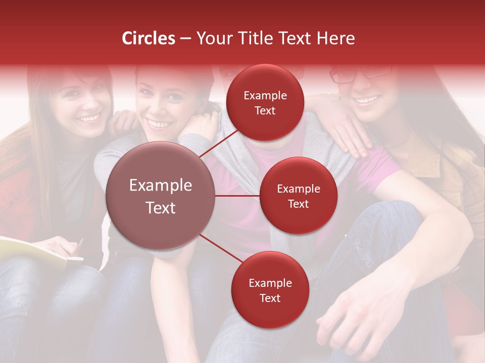 Years Refreshment Caucasian PowerPoint Template