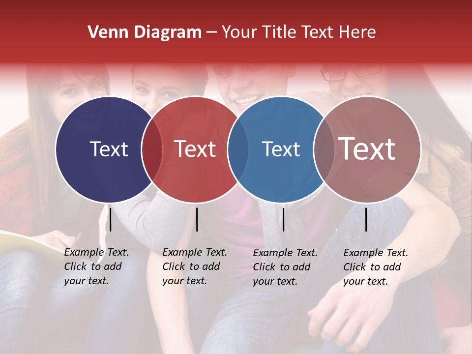 Years Refreshment Caucasian PowerPoint Template