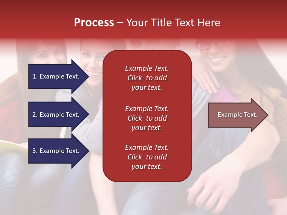 Years Refreshment Caucasian PowerPoint Template