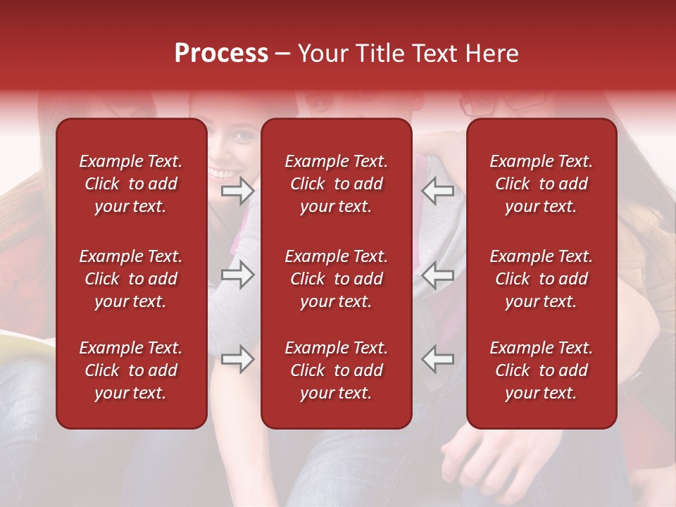 Years Refreshment Caucasian PowerPoint Template