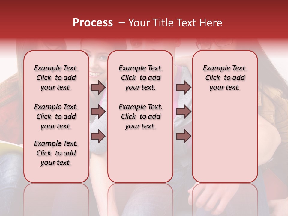 Years Refreshment Caucasian PowerPoint Template