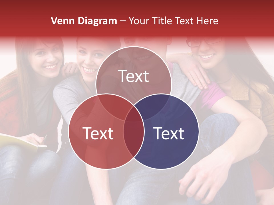 Years Refreshment Caucasian PowerPoint Template