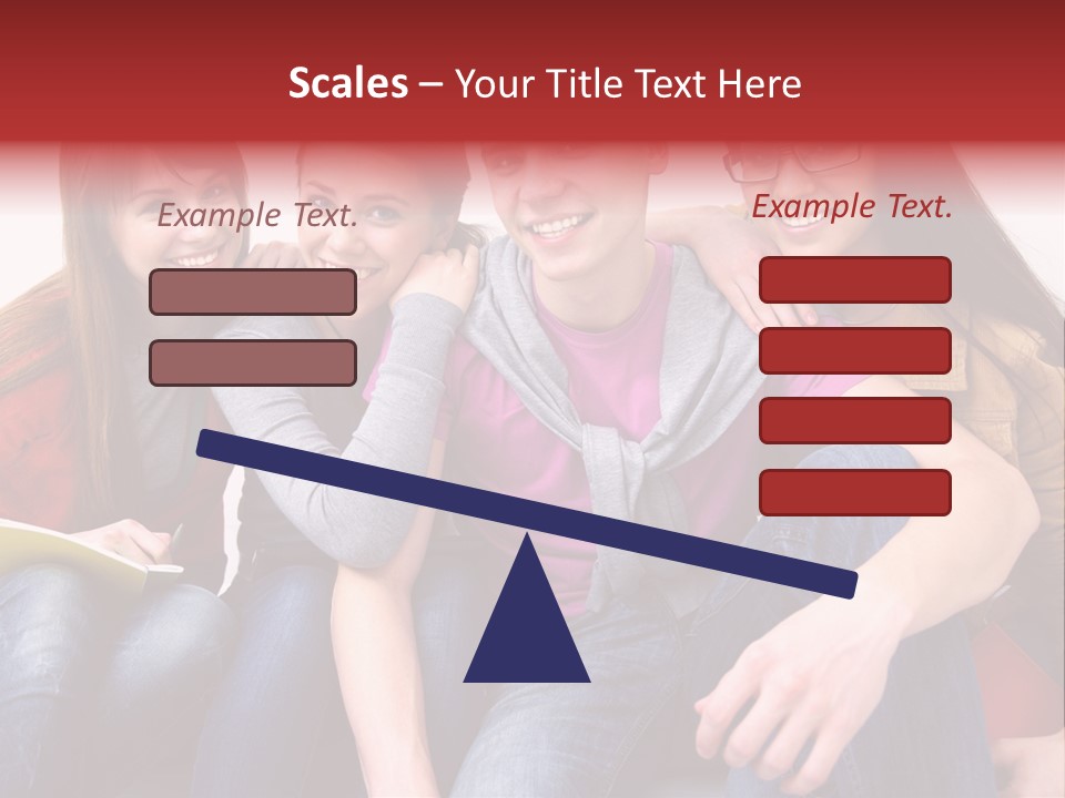 Years Refreshment Caucasian PowerPoint Template