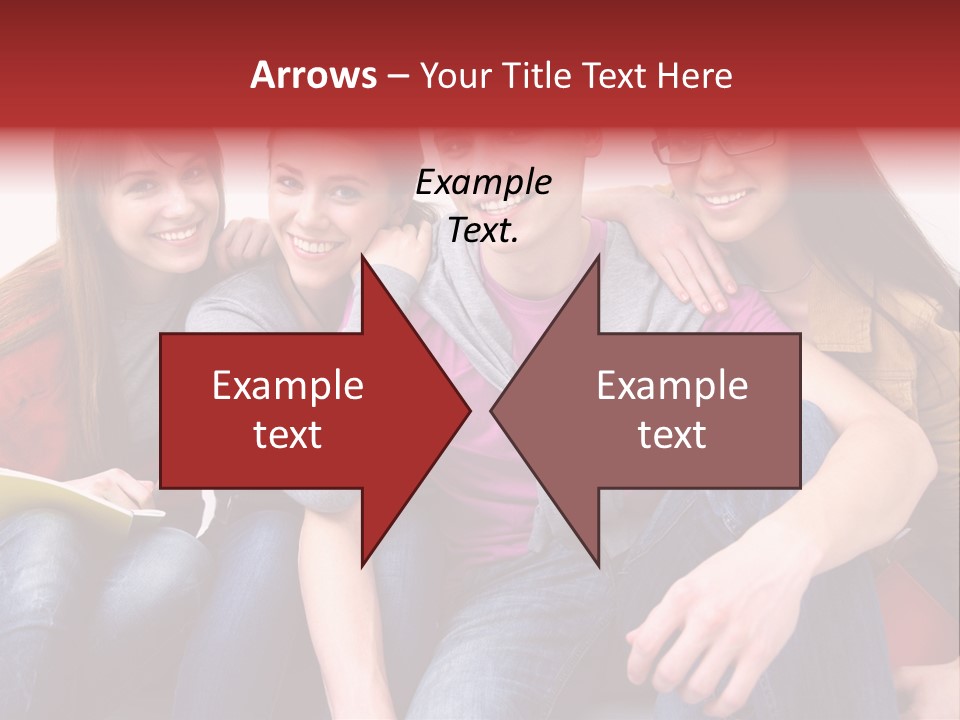 Years Refreshment Caucasian PowerPoint Template