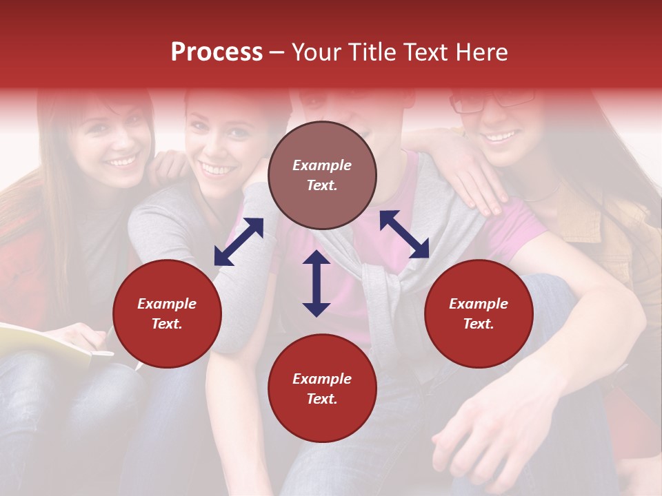 Years Refreshment Caucasian PowerPoint Template