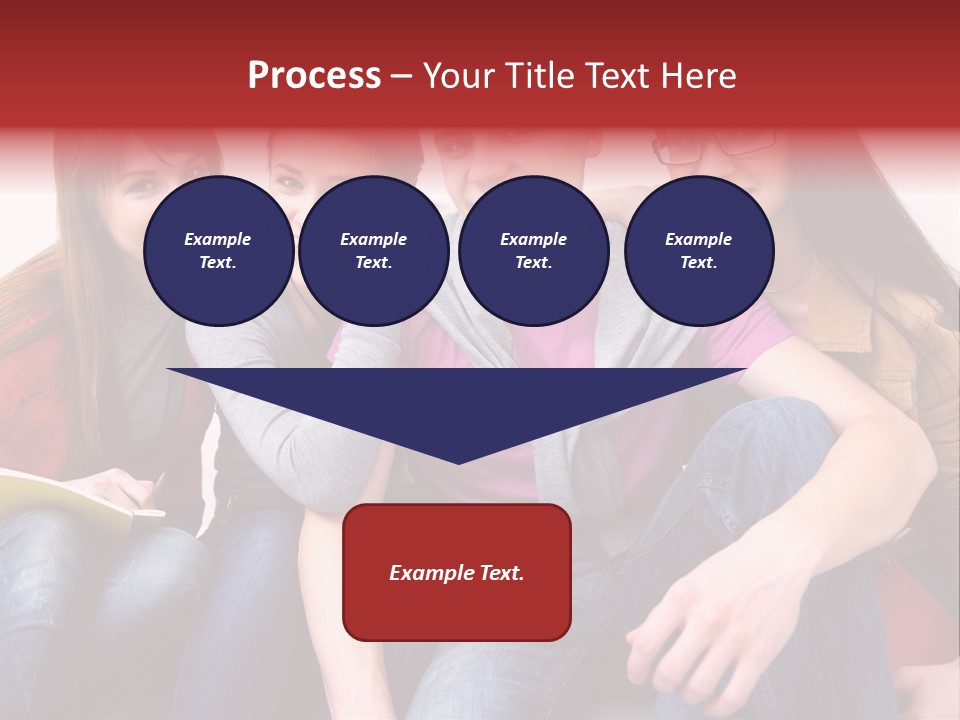 Years Refreshment Caucasian PowerPoint Template