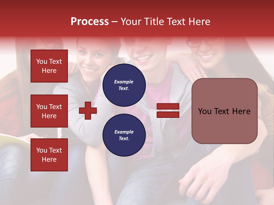 Years Refreshment Caucasian PowerPoint Template