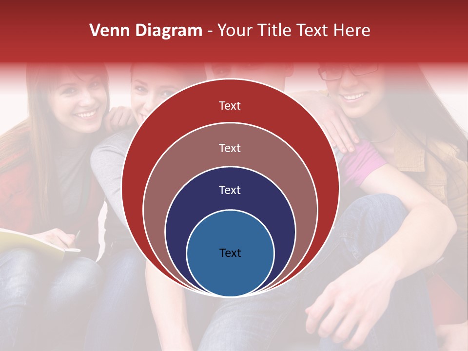 Years Refreshment Caucasian PowerPoint Template