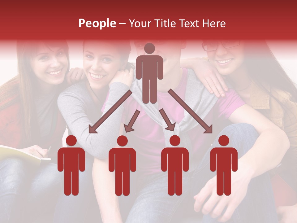 Years Refreshment Caucasian PowerPoint Template