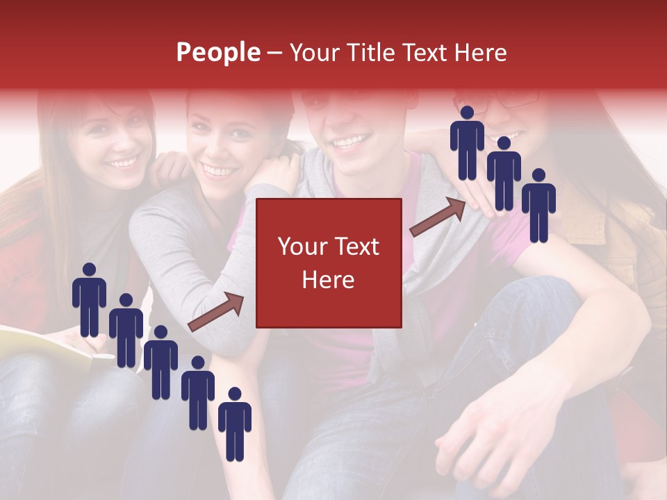 Years Refreshment Caucasian PowerPoint Template