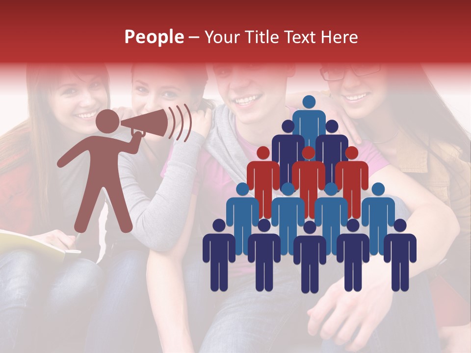 Years Refreshment Caucasian PowerPoint Template