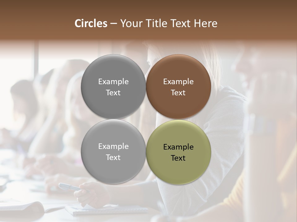 Group Uni Beautiful PowerPoint Template