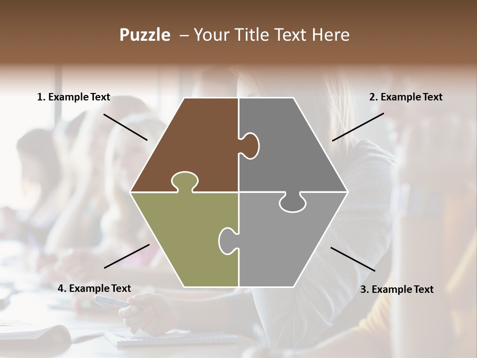 Group Uni Beautiful PowerPoint Template