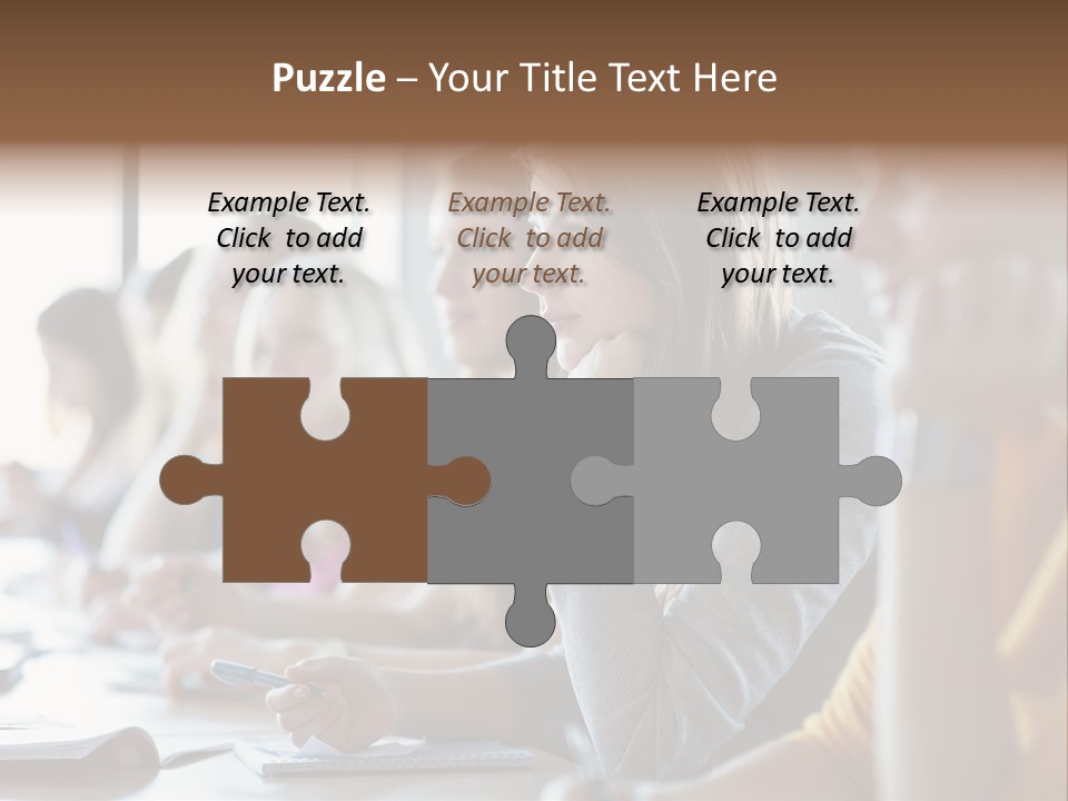 Group Uni Beautiful PowerPoint Template