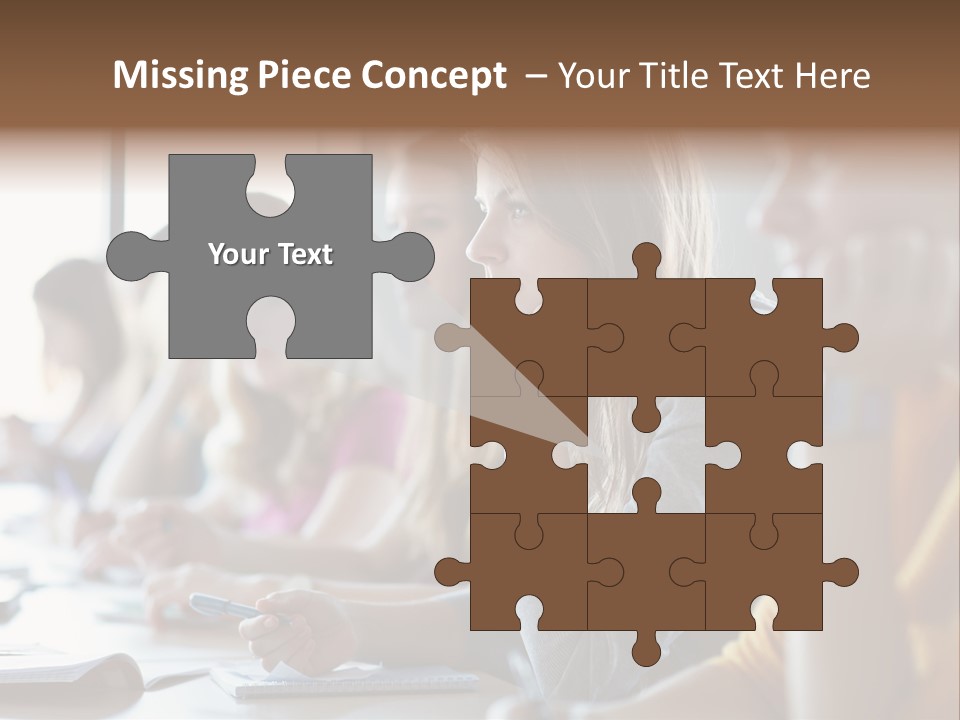 Group Uni Beautiful PowerPoint Template