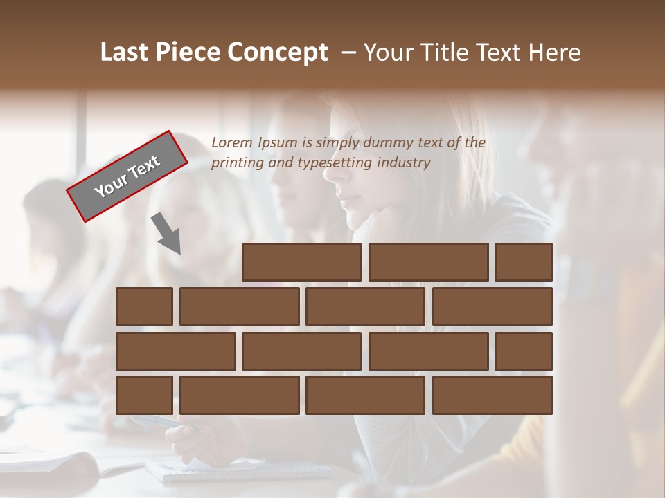 Group Uni Beautiful PowerPoint Template