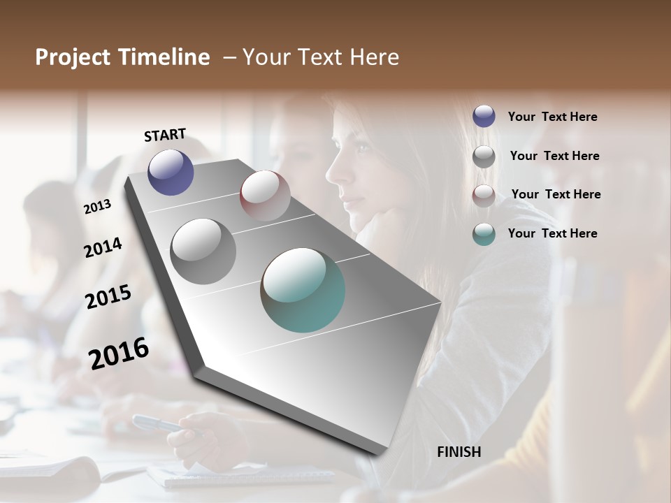 Group Uni Beautiful PowerPoint Template