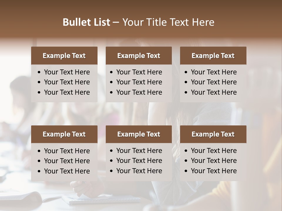 Group Uni Beautiful PowerPoint Template