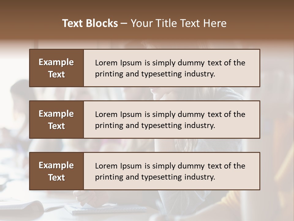 Group Uni Beautiful PowerPoint Template