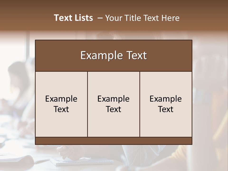 Group Uni Beautiful PowerPoint Template