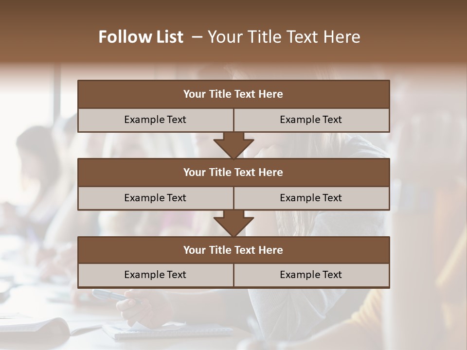 Group Uni Beautiful PowerPoint Template