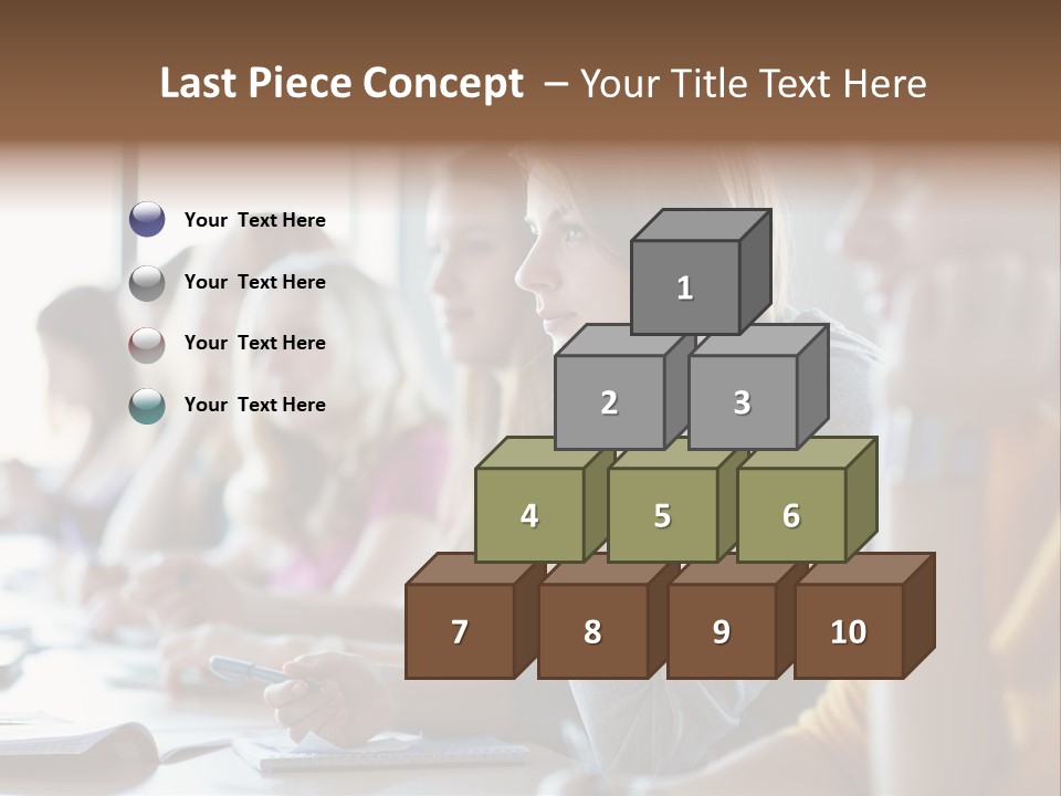 Group Uni Beautiful PowerPoint Template