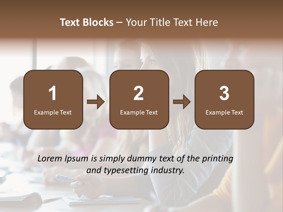 Group Uni Beautiful PowerPoint Template