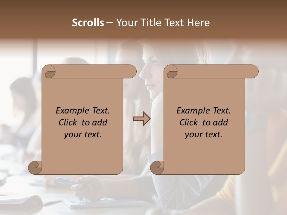 Group Uni Beautiful PowerPoint Template