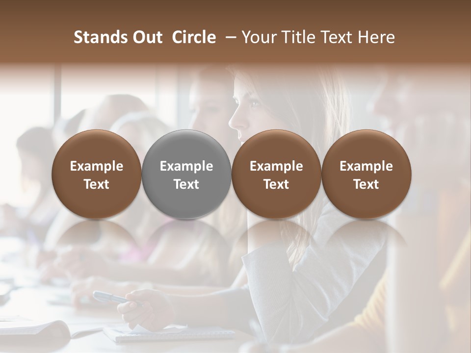 Group Uni Beautiful PowerPoint Template