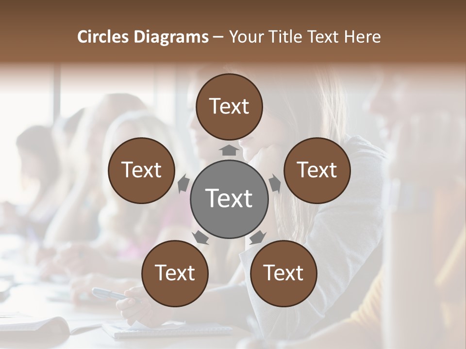 Group Uni Beautiful PowerPoint Template