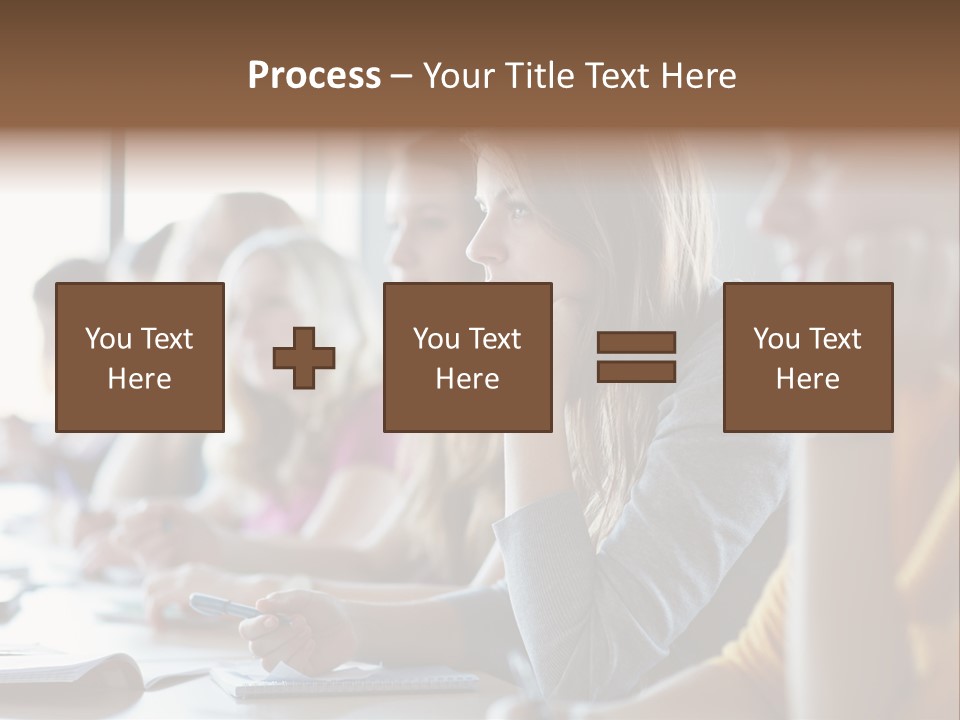 Group Uni Beautiful PowerPoint Template
