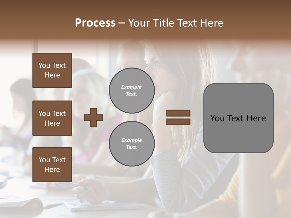 Group Uni Beautiful PowerPoint Template