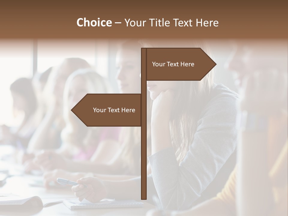 Group Uni Beautiful PowerPoint Template