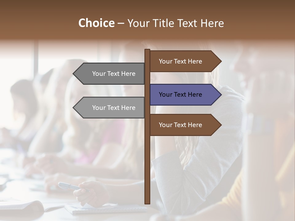 Group Uni Beautiful PowerPoint Template