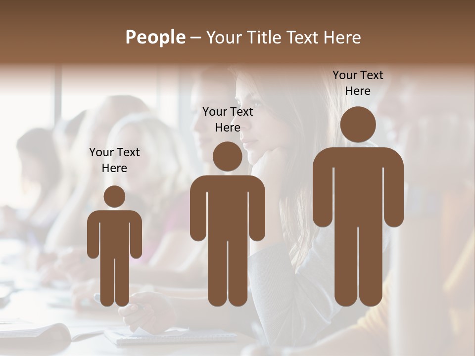 Group Uni Beautiful PowerPoint Template