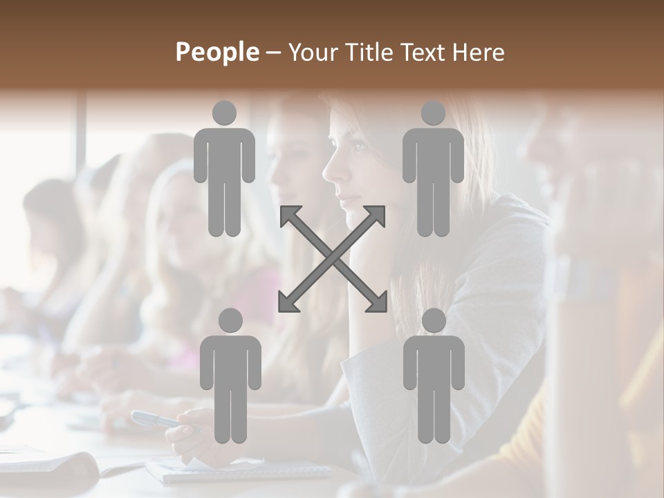 Group Uni Beautiful PowerPoint Template