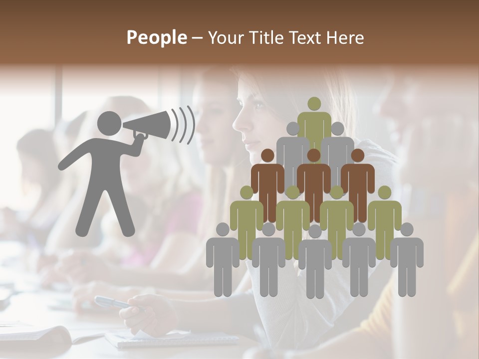 Group Uni Beautiful PowerPoint Template