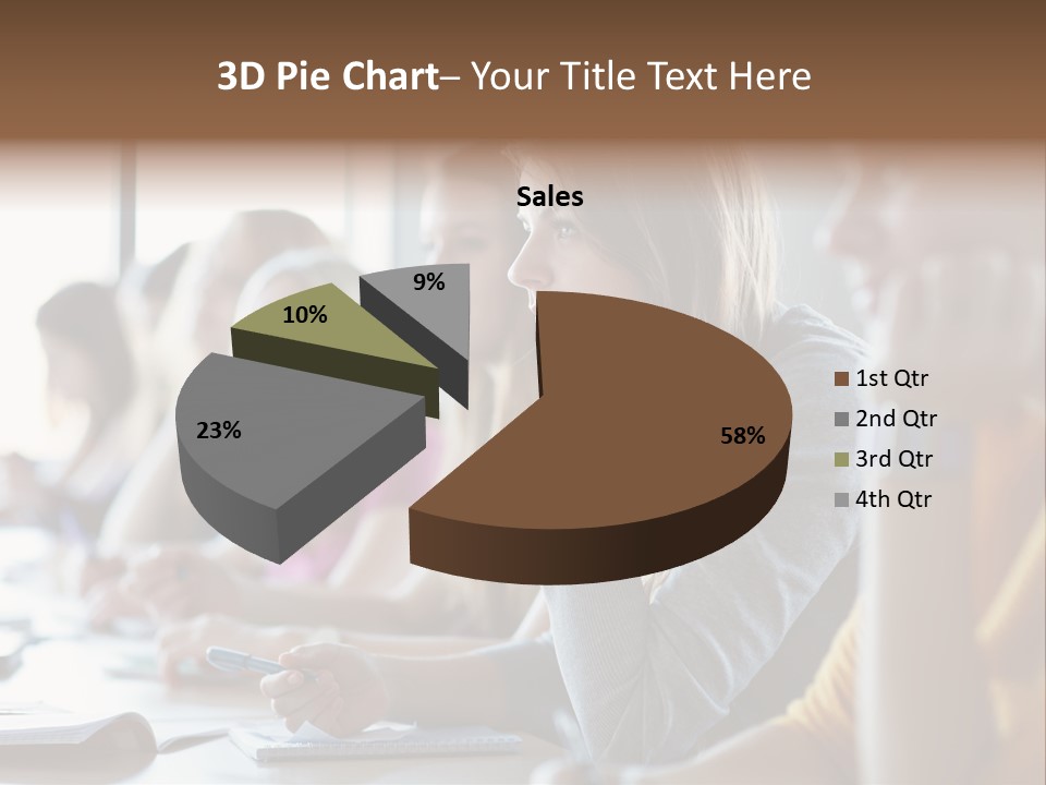 Group Uni Beautiful PowerPoint Template