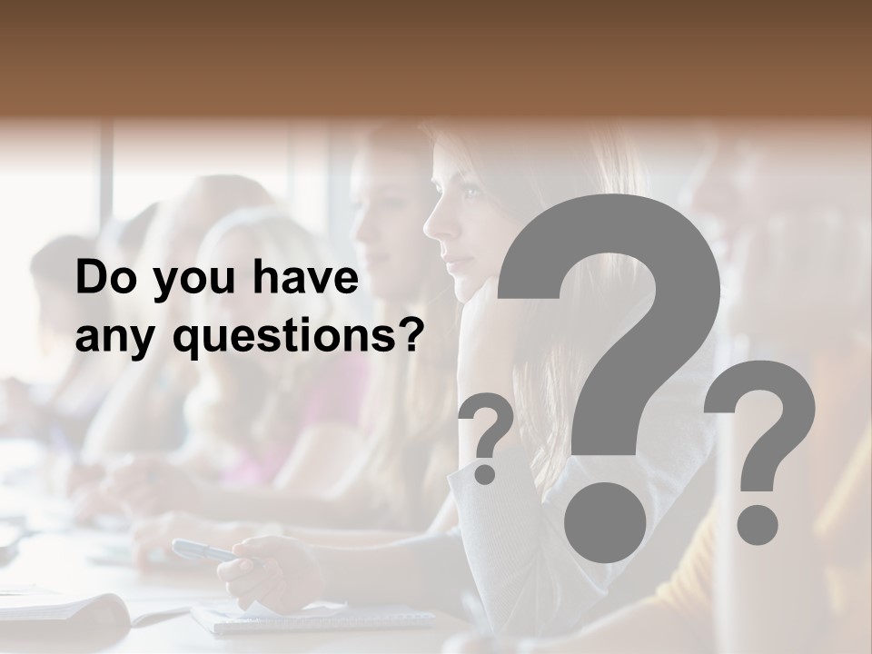 Group Uni Beautiful PowerPoint Template