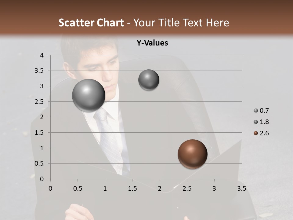 Road Portrait Abstract PowerPoint Template