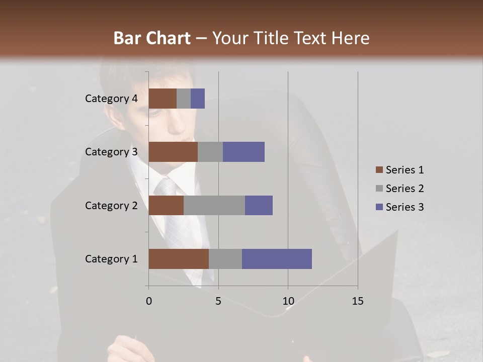 Road Portrait Abstract PowerPoint Template