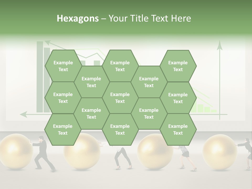 Finance Businesswoman Chinese PowerPoint Template