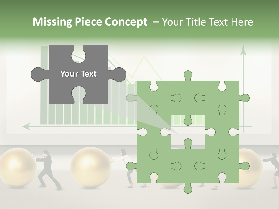 Finance Businesswoman Chinese PowerPoint Template