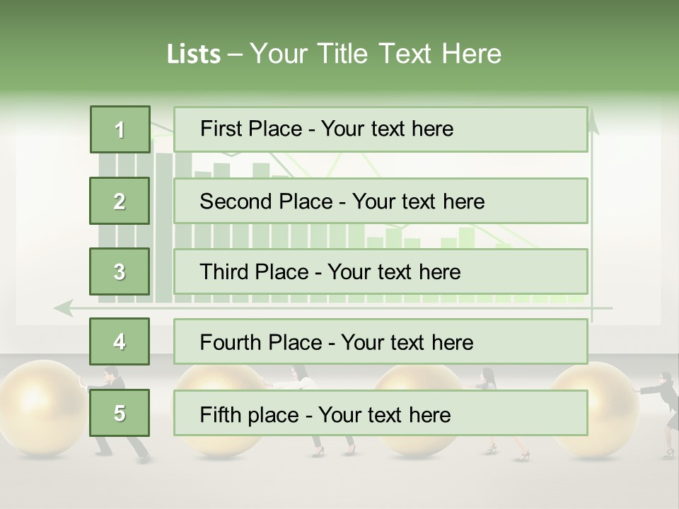 Finance Businesswoman Chinese PowerPoint Template