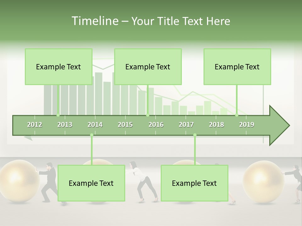 Finance Businesswoman Chinese PowerPoint Template