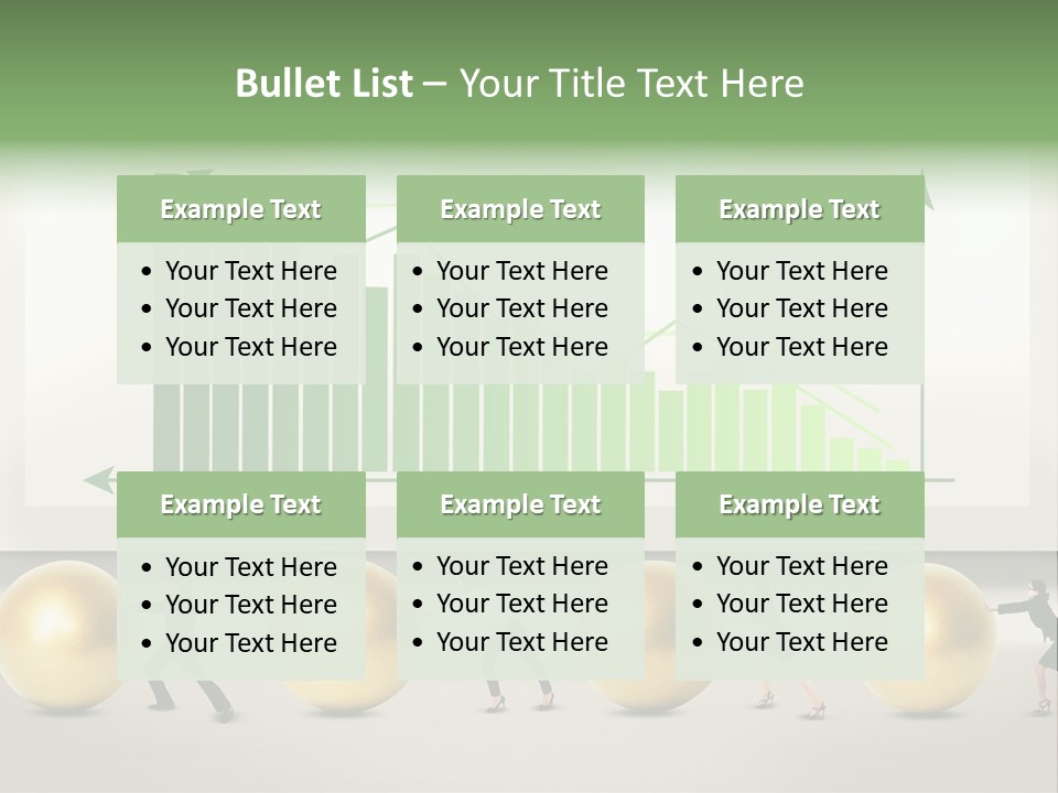 Finance Businesswoman Chinese PowerPoint Template