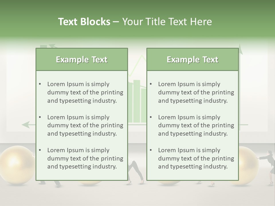 Finance Businesswoman Chinese PowerPoint Template