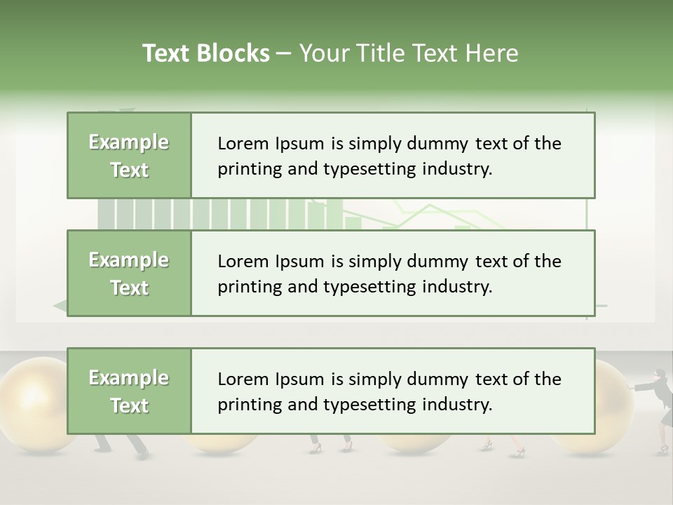 Finance Businesswoman Chinese PowerPoint Template