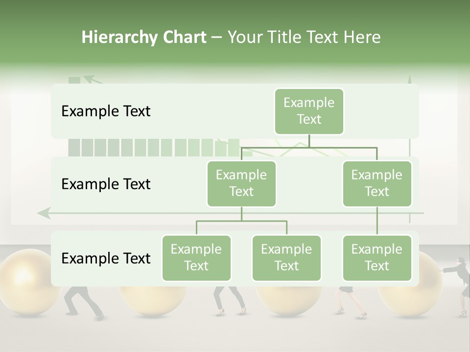 Finance Businesswoman Chinese PowerPoint Template