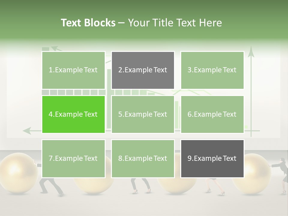 Finance Businesswoman Chinese PowerPoint Template